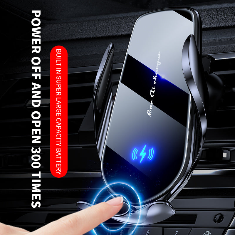 Car Wireless Charger Air Vent Car Phone Holder Mount 15W Fast Charging Station Car Bracket For iPhone17 16  15 14 13 12 Samsung motor